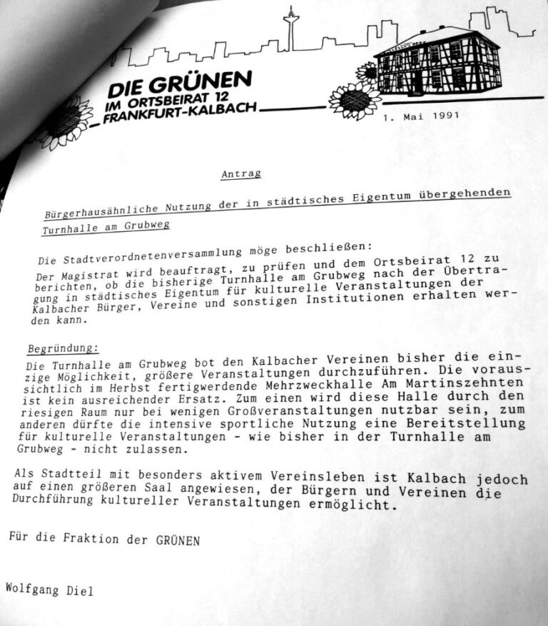 Alte Turnhalle erhalten und gesichert